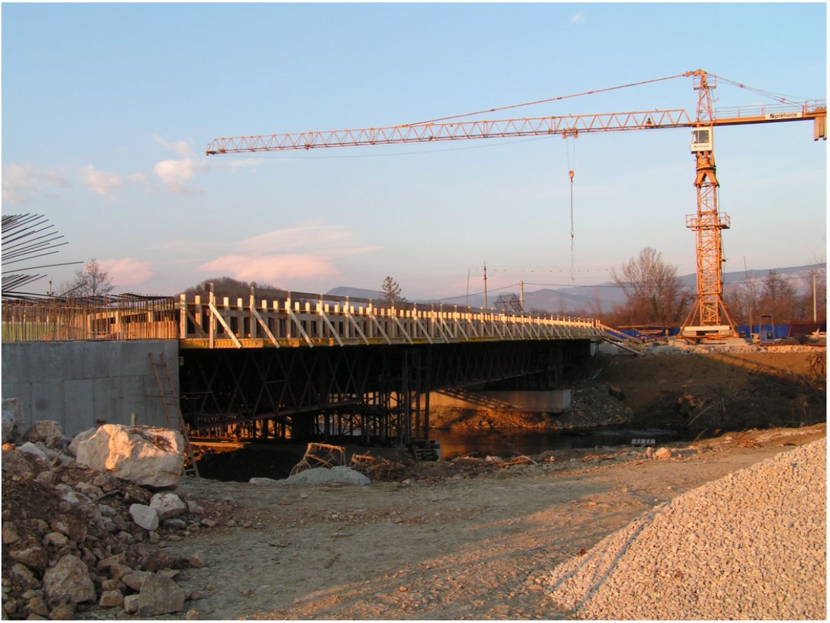 Novi most - gradnja